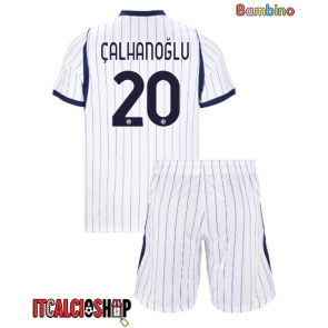 Inter Milan Hakan Calhanoglu #20 Seconda Maglia Bambino 2026-27 Manica Corta (+ Pantaloni corti)